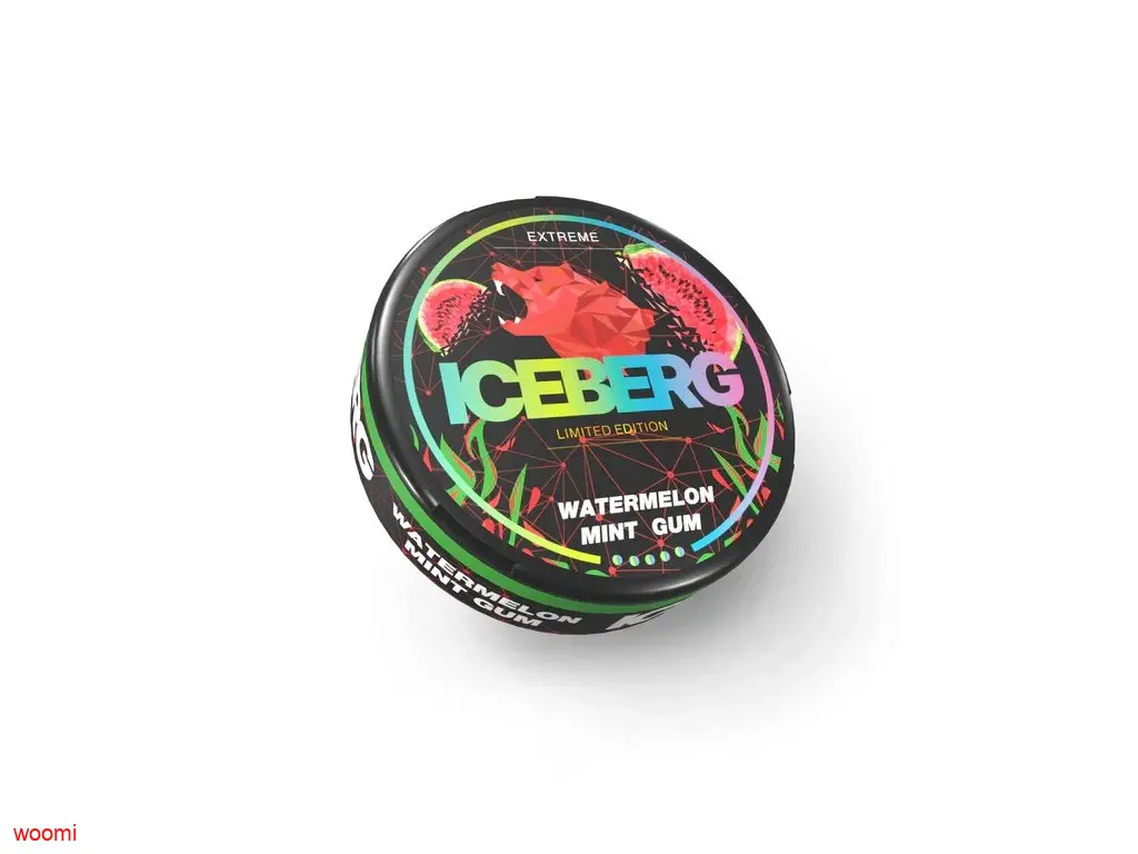 Iceberg Watermelon Mint Gum 50mg