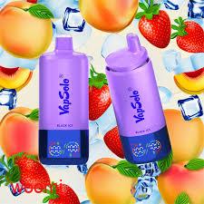 Vapsolo Triple 60 000 Peach Berry & Black Ice & Strawberry Vanilla Cola