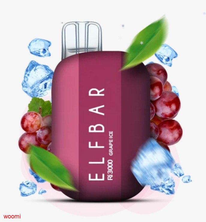 ELF BAR RI3000 GRAPE ICE 5%