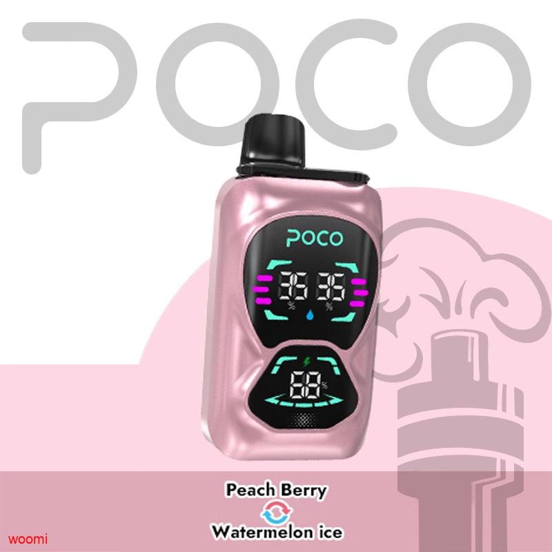 POCO DOUBLE 26000 PEACH BERRY & WATERMELON ICE 5%