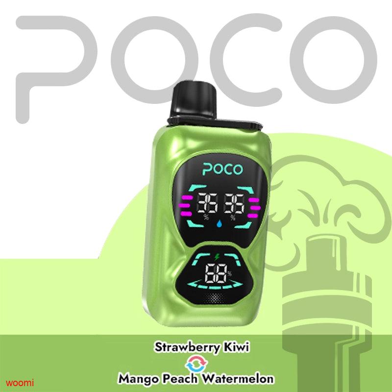 POCO DOUBLE 26000 STRAWBERRY KIWI & MANGO PEACH WATERMELOM 5%