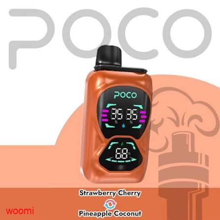 POCO DOUBLE 26000 STRAWBERRY CHERRY & PINEAPPLE COCONUT 5%