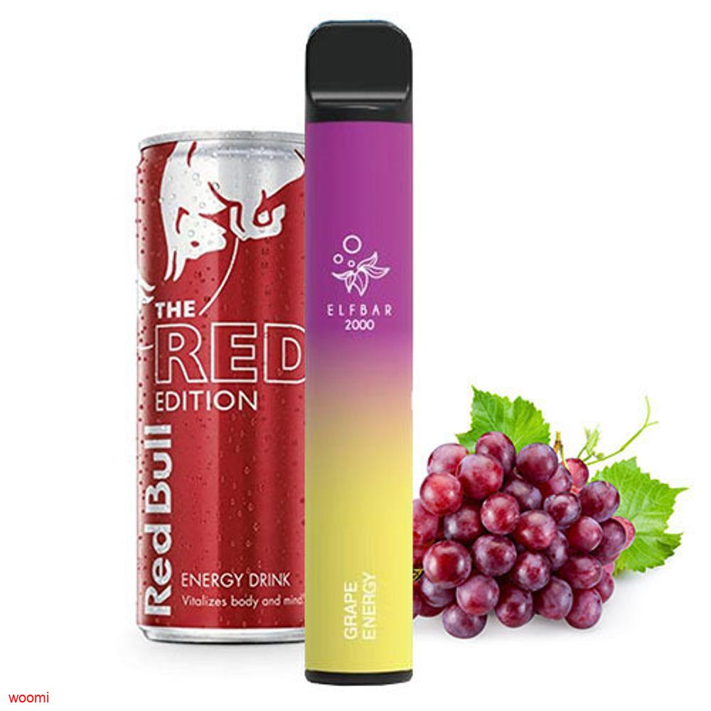 ELF BAR 2000 GRAPE ENERGY 5%