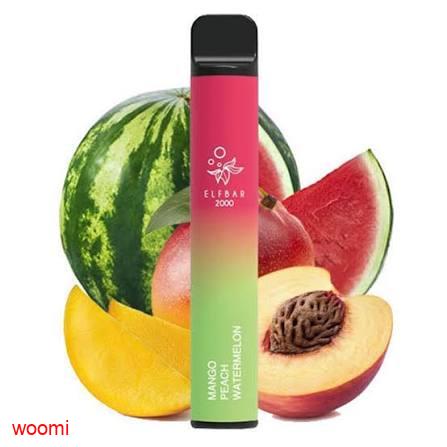 ELF BAR 2000 MANGO PEACH WATERMELON 5%