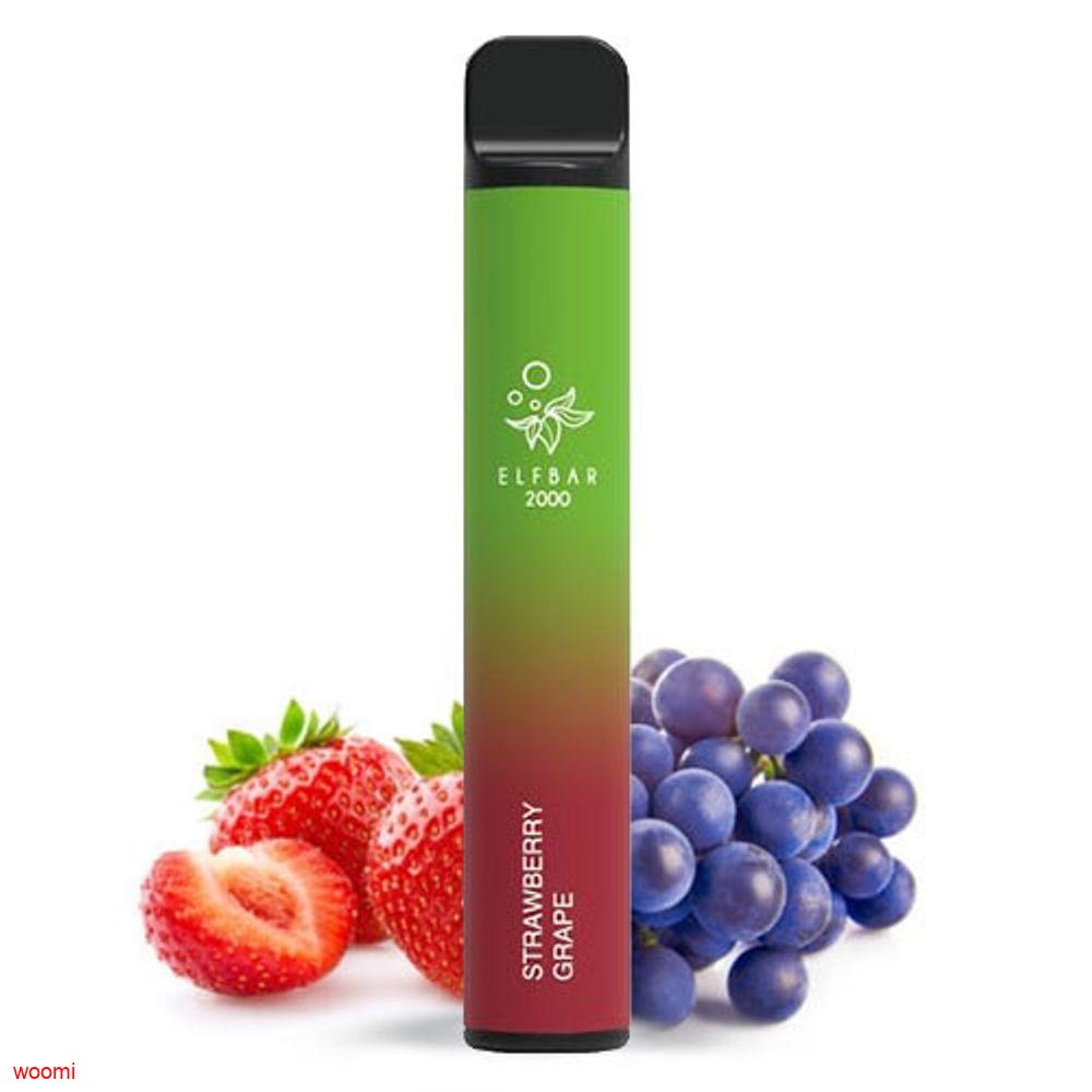 ELF BAR 2000 STRAWBERRY GRAPE 5%