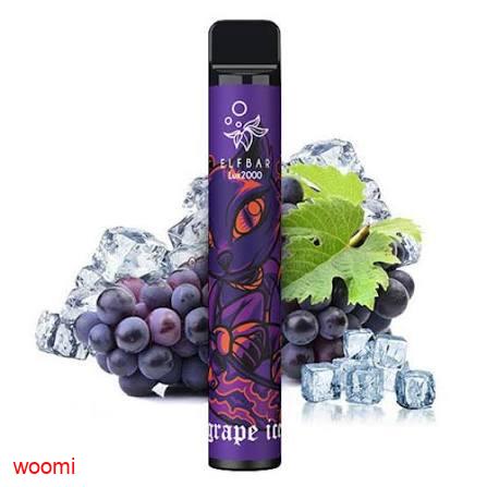 ELF BAR 2000 GRAPE ICE 5%