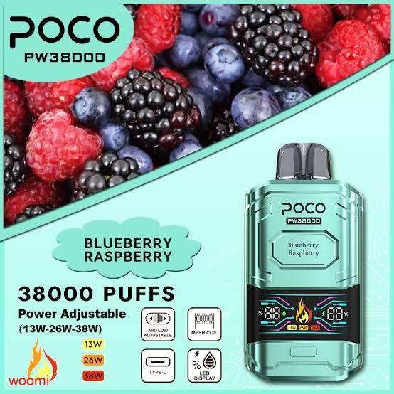 POCO 38000 BLUEBERRY RASPBERRY 5%