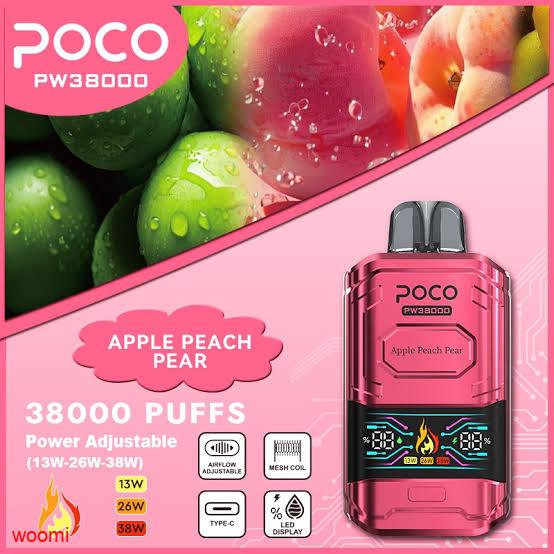 POCO 38000 APPLE PEACH PEAR 5%