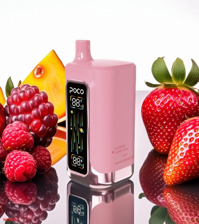 Poco FR 80000 – Strawberry Cherry & Raspberry Watermelon & Blueberry Cherry Cola & Mango Pineapple 5%