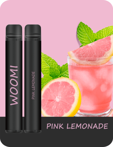 Woomi Rock 600 puffs Pink Lemonade 2% Nicotine