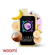 Elf Bar BC 10000 puffs Touch Coconut Banana 5% 	