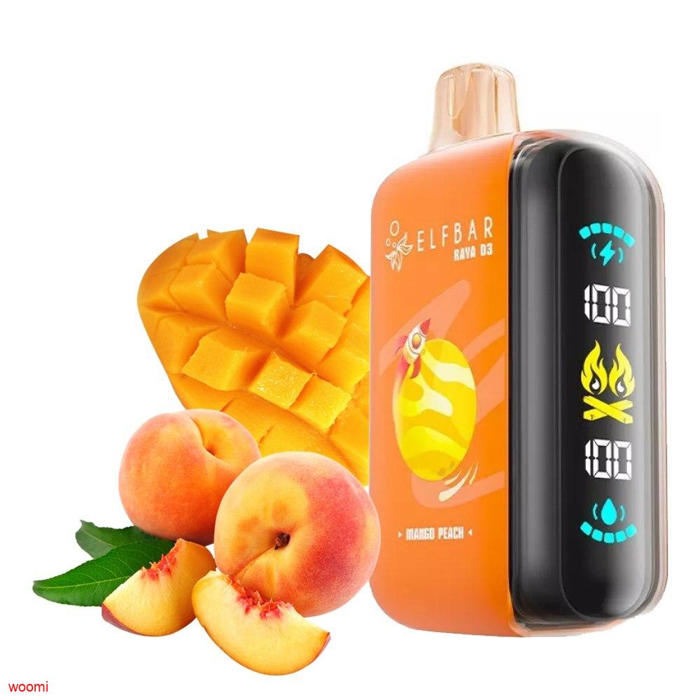  ELF BAR RAYA D3 25000 Mango Peach 5% 