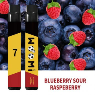 Woomi Goal 2500 puffs Blueberry Sour Raspberry 2% Nicotine
