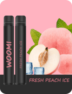 Woomi Rock 600 puffs Fresh Peach Ice 2% Nicotine