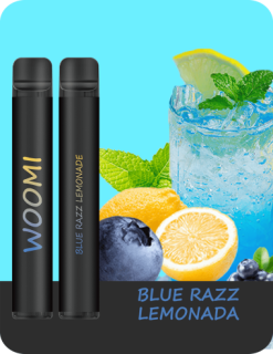 Woomi Rock 600 puffs Blue Razz Lemonade 2% Nicotine