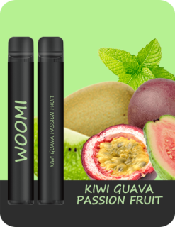 Woomi Rock 600 puffs Kiwi Guava Passion Fruit 2% Nicotine
