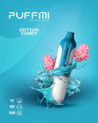 Puffmi DP 1500 puffs Cotton Candy 2% Nicotine